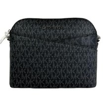 Michael Kors Jet Set 미디엄 크로스바디 가죽 핸드백