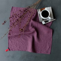 [바보사랑] 리노에리나 마농 리투아니아린넨 식탁매트 빈티지퍼플[무드앙코르], 색상선택:샤프란옐로우, 상세 설명 참조