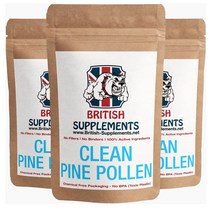 브리티쉬서플먼트 클린 파인 폴렌 송화가루 송홧가루 30캡슐 BRITISH SUPPLEMENTS Clean Pine Pollen, 1개