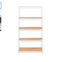 스피드랙 V2 선반 5단 1000 x 600 x 1800 mm, 화이트(앵글)