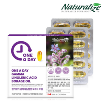 캐나다 감마리놀렌산 보라지오일 1000mg 90캡슐 면역과민반응 피부상태개선, 1개, 90정