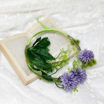 노인 복지회관 문화센터 미술수업 수국 꽃 리스 만들기KIT 창의력발달 방과후 어르신