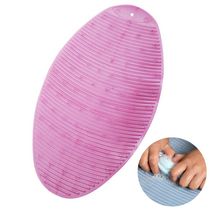 흡착식 빨래판 간편한 보관과 사용 손빨래판, 국산 흡착빨래판(대형)핑크