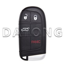 호환 Datong Wold 자동차 키 쉘 케이스 그랜드 저니 RAM 충전기 챌린저 듀랑고 교체 하우징 커버, 04 3Plus1 BT_02 3 버튼