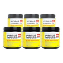 자연탐구 덴마크 유산균 포스트바이오틱스, 120g, 6병