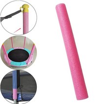 트램펄린트램폴린 인클로저 폼 슬리브 보호 폴 커버 경량 프로텍터 패딩 트램폴린 폼 슬리브, 40cm 레드