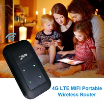 공유기 2100 mAh WiFi 중계기 4G LTE 라우터 신호 증폭기 네트워크 확장기 모뎀 동글 라이브 모바일 WIFI 휴대용 라우터 MIFIs SIM, 단일옵션