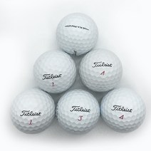 타이틀리스트 pro v1x 화이트 3피스 4피스 A-급 로스트볼 10알 라운딩용 순수 물세척 로스트볼골프공 창고 샵