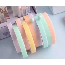 유니커블 컬러 끈끈이 공만들기 테이프 장난감 찐득이 말랑이 돌돌이 멍때리기놀이 집콕 토이 스트레스해소, UC488 파스텔