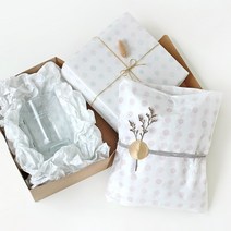 [핸즈픽메이드] 노루지 연꽃수막새 포장지 50장 명절선물 종이포장지, 750x550mm, 500장, 그린