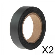 Royalways PU 코팅 패브릭 텐트 패브릭 수리를위한 핫멜트 테이프에 2pcs 20mm x 15m 솔기 씰링 아이언, 검은색, 2cmx15m, 줄자