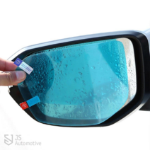 JS automotive 벤츠 A클래스 W176 사이드미러 방수 발수필름 코팅 스티커 필름 빗물방지 커버 몰딩 익스테리어 용품, A클래스 W176 백미러 발수 방수 코팅필름 (504)