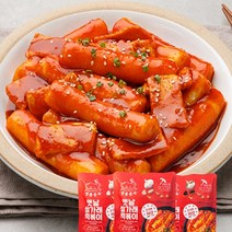 [깡총분식]옛날 쌀 가래떡떡볶이 쌀떡 3팩세트, 1개