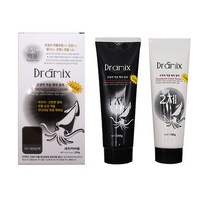 화인 드라믹스 오징어 먹물 새치커버 염색약 250g, 5N 자연갈색