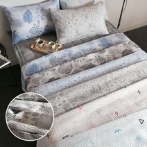 헬로베딩 시어서커 여름 홑이불, 레븐 민트