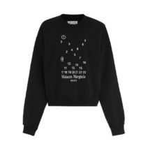 기타 [명품]마르지엘라 22FW 넘버링 로고 자수 맨투맨 블랙 S51..