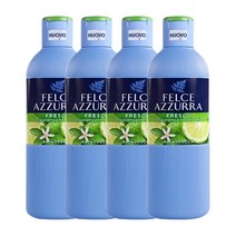 펠체아라 펠체아주라 향좋은 바디워시 바디클렌져 650ml 베르가못자스민 X4개입 이탈리아 직수입, 블랙오키드 4개