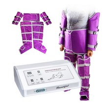 aoko professional weight loss pressotherapy 바디 슬리밍 머신 온열 요법 땀 사우나 슈트 바디 레그 마사지 릴렉스, 2-상아