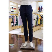 루이까스텔 골프의류 2022 가을 남성 솔리드 슬림 뒤오비밴드 포인트 편한 골프바지