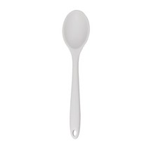 올인원 컬러 실리콘 혼합 숟가락 내열성 쉬운 비 스틱 쌀 스푼 요리 주방 도구, 하나, white