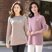 모슬린 여성 엄마옷 플라워 패치 겉기모티셔츠 FTP911039 마담/미시옷/중년여성의류/빅사이즈/40대/50대/60대여성옷