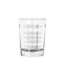 [리비] 커피 샷글라스 118ml (5134)/커피샷글라스/계량컵/레시피컵