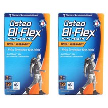 배송5-7일 오스테오바이플렉스 조인트 헬스 트리플 스트랭스 코티드 타블렛, 120개입 × 1개