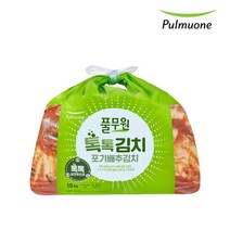 [생산직송] 풀무원 톡톡김치 포기배추김치 10kg, 1개