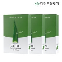 김정문알로에 큐어 알로에 마스크팩 시즌2 30매