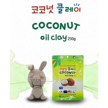 굳지않는 친환경 코코넛오일 클레이 점토 250g 미술놀이