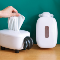 휴지케이스 물티슈게이스 화장지 케이스 양모양휴지케이스, 블랙