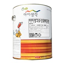 삼화페인트 아이생각 수성 광택프로 4L, 그레이 1008A