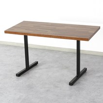 FT11050 검정분체도장 철재다리 업소용테이블/식탁 W1100 x D500 /좁은식탁/2인식탁, 09. 아카시아