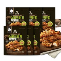 신세계푸드 올반 슈퍼크런치 치킨텐더440g*6팩, 1