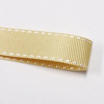 선물포장리본 꽃포장리본 골지 스티치 리본 (폭 5mm 길이90m)(폭 10mm/15mm 길이 45m), 6(연귤색)