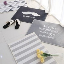 바보사랑 DTP 극세사 매트4 4type.러그랜드