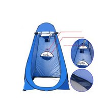 거실형텐트 5인용 그늘막 자동 대형 낚시 감성 텐트 zk30 dropship 새로운 퀵 오픈 변경 야외 샤워 입욕 입욕 모바일 화장실 변경, 파란색 세 개의 창, 협력사