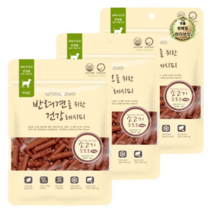 라이브잇 굿데이 반려견을 위한 건강레시피 져키, 39개입, 300g, 소고기소프트