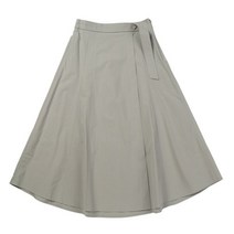 쉬즈미스 벨티드 플레어 미디 스커트 SWWSKN11070 396296