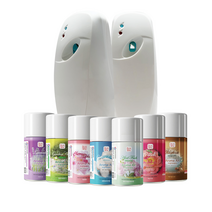 온리원 자동 타이머 방향제 분사기 / 향캔 리필 (화장실 실내용 업소용) 옵션선택, 12.향켄만 3개묶음(스윗라벤더), 1세트