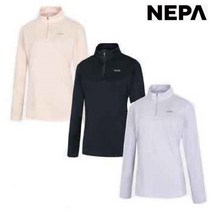 네파(여성) NC일산 우수한 흡습속건 기능으로 장시간 착용 시에도 쾌적한 폴라텍 파워드라이 간절기 집업 티셔츠 7J25400C_NI