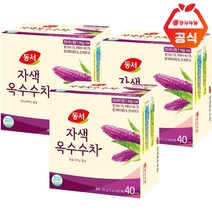 [동서] 자색옥수수차 40T x3개, 단품