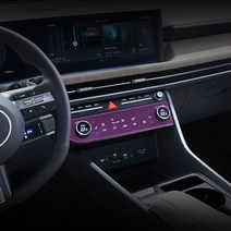 카르쉐 소나타 디엣지 용품 내비게이션 풀커버 보호 필름, 쏘나타 디엣지 2023이후 ~, 2. 통합공조기 보호필름1P