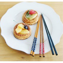 일본산 천연목 일식집 우드 젓가락 1세트 주방인테리어소품, 1개, 체크