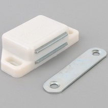 옷장 수납장 자석 빠지링 경칩 경첩달기 문자석 싱크대, 색상, 흰색