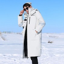 SMOPIG 오리털 파카 겨울 파카 이월상품 남자 오리털 패딩