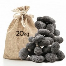 1300K 조경스톤 조경석 리얼 라바스톤 블랙 50100mm 20kg, 단품