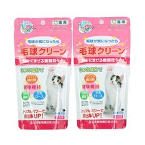 프리미엄 고양이 헤어볼 제거제 클린 반려묘 필수품 1+1, 2팩(120g)