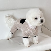 우드피카 반려동물 후리스 포켓 올인원 3컬러, 베이지