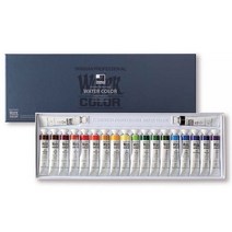 신한화구 전문가용 수채화물감 20색 신한수채화물감 미술 화방, 10개, 12ml
